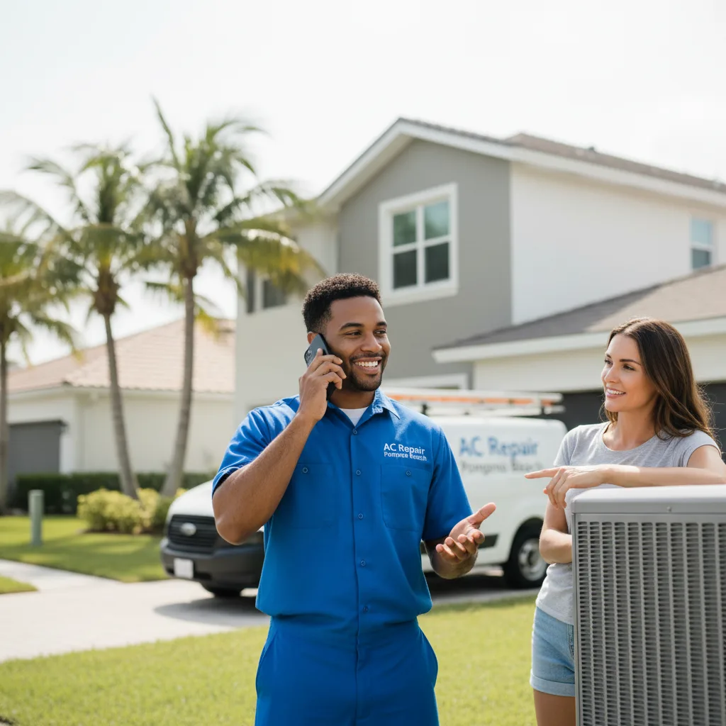 AC Repair Pompano Beach customer support in University City